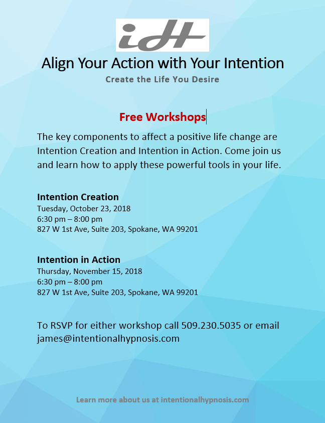 Intention Creation Workshops